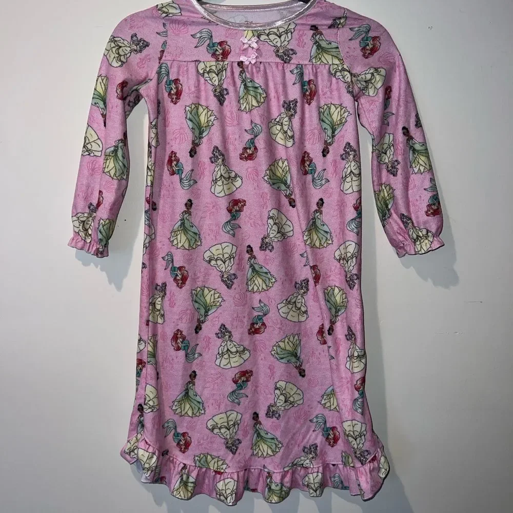 Disney Princess Purple Nightgown Belle Ariel